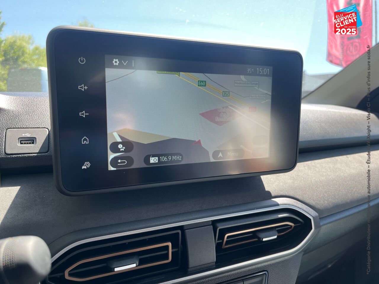 Véhicule d'occasion DACIA SANDERO 1.0 ECO-G 100CH STEPWAY EXTREME + CAMERA GPS chez Nissan Belfort