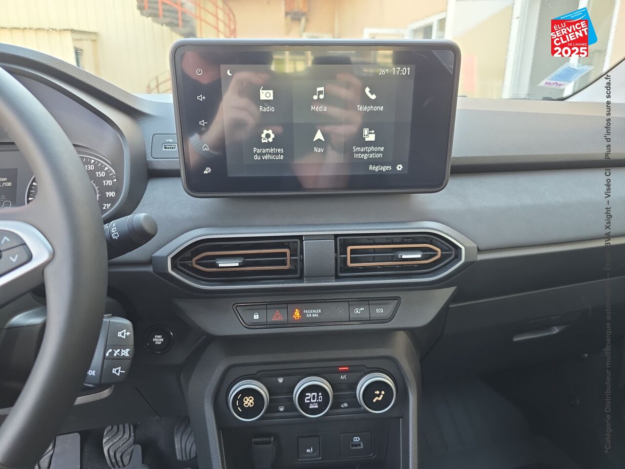 Véhicule d'occasion DACIA SANDERO 1.0 ECO-G 100CH STEPWAY EXTREME + chez Renault Sélestat