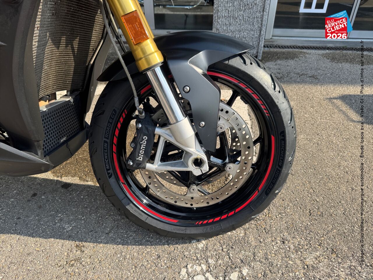 chez BMW Motorrad Besançon