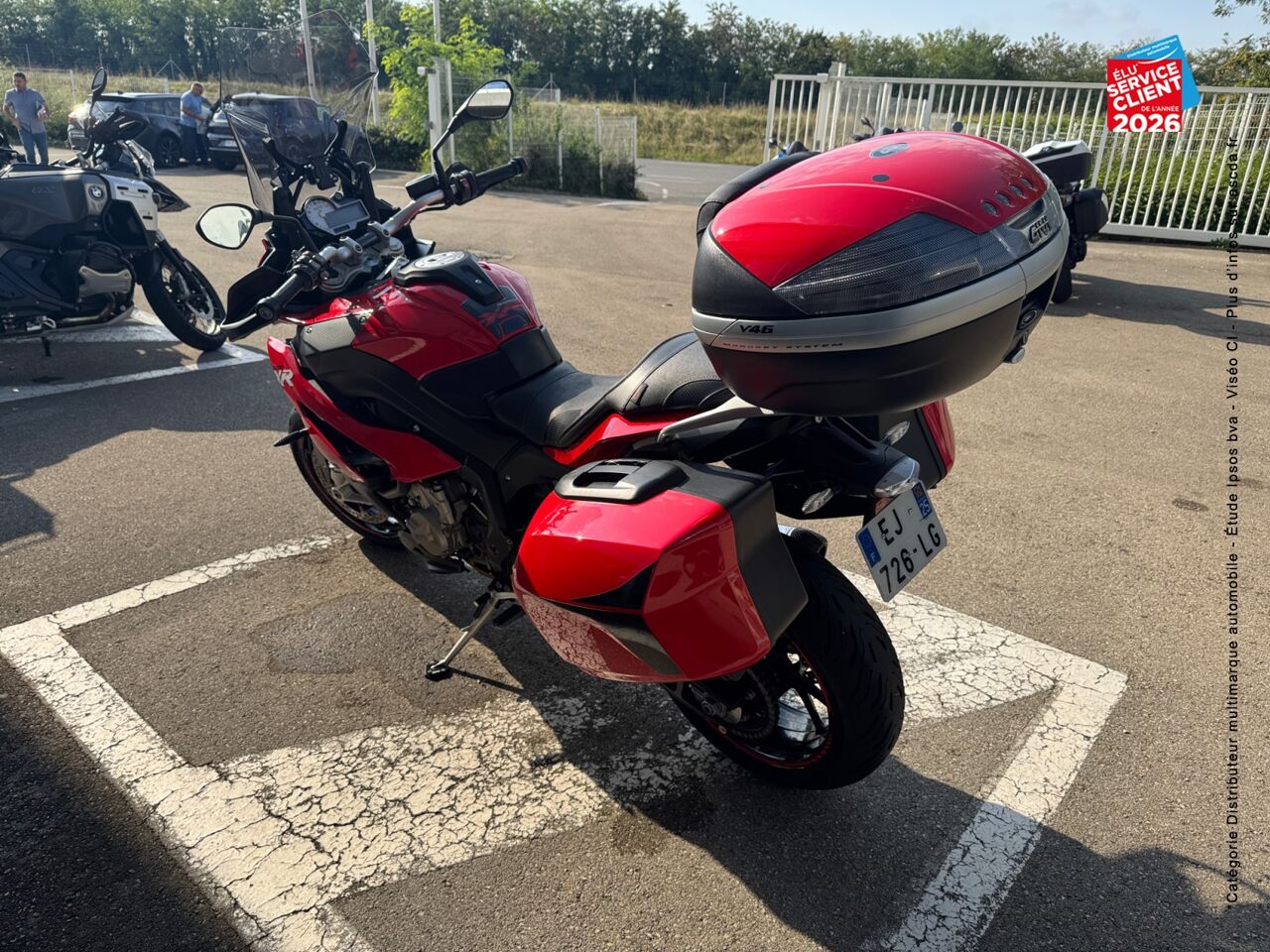 chez BMW Motorrad Besançon