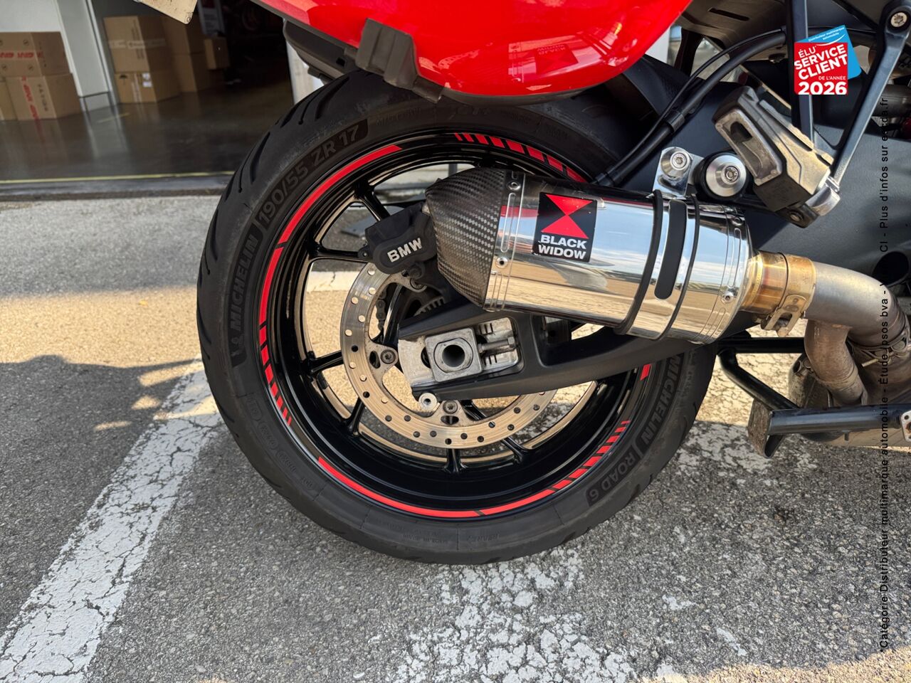 chez BMW Motorrad Besançon
