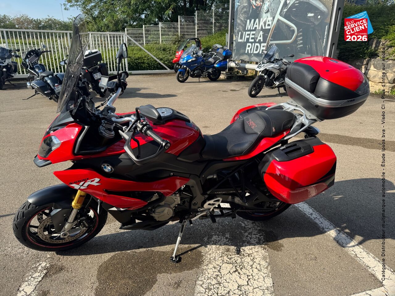 chez BMW Motorrad Besançon