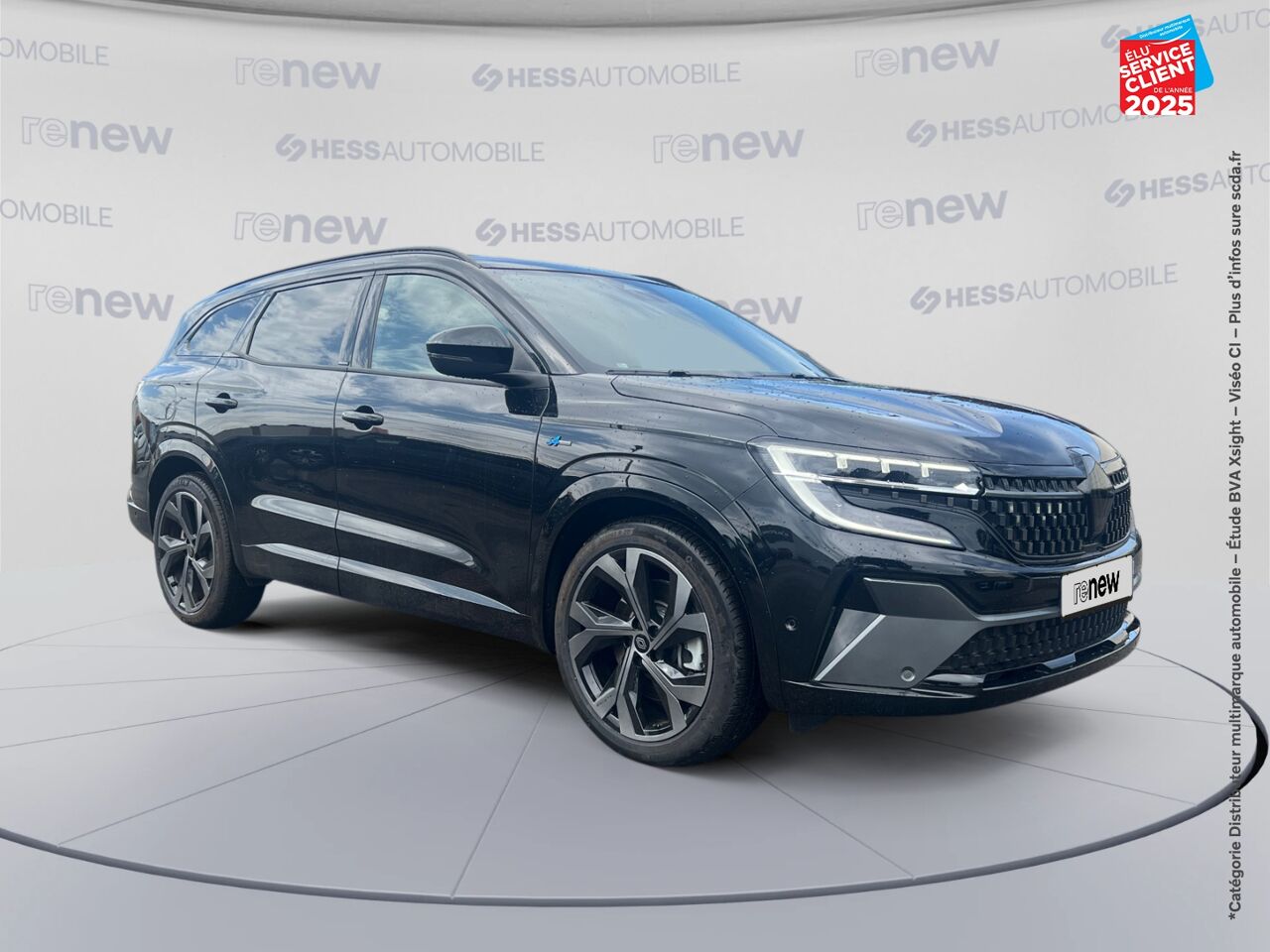 Véhicule d'occasion RENAULT ESPACE 1.2 E-TECH FULL HYBRID 200CH ESPRIT ALPINE TPANO SIEGES CHAUF GPS CAMERA CARPLAY chez Peugeot Charleville