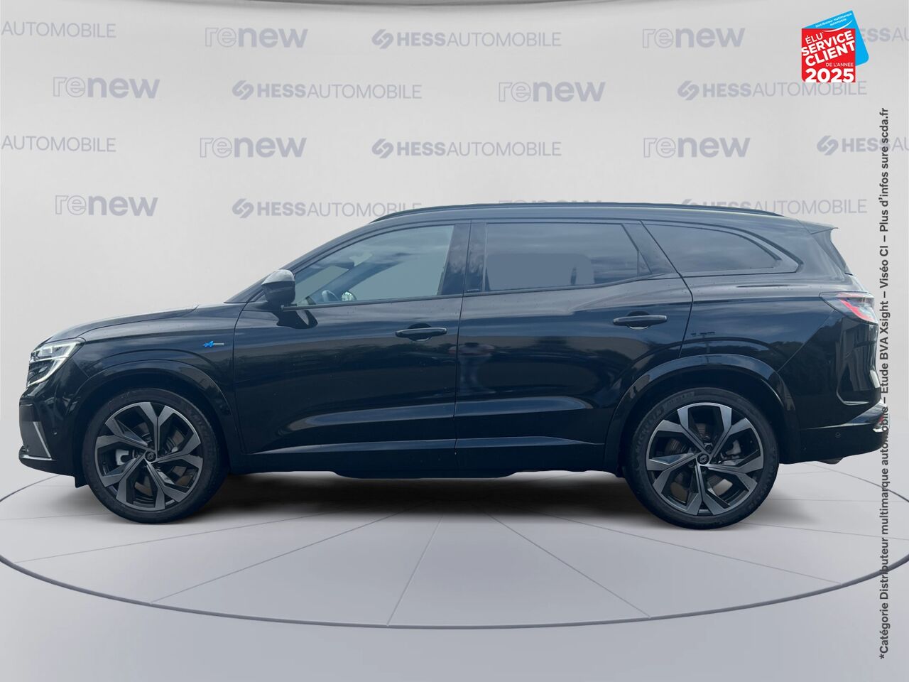 Véhicule d'occasion RENAULT ESPACE 1.2 E-TECH FULL HYBRID 200CH ESPRIT ALPINE TPANO SIEGES CHAUF GPS CAMERA CARPLAY chez Peugeot Charleville
