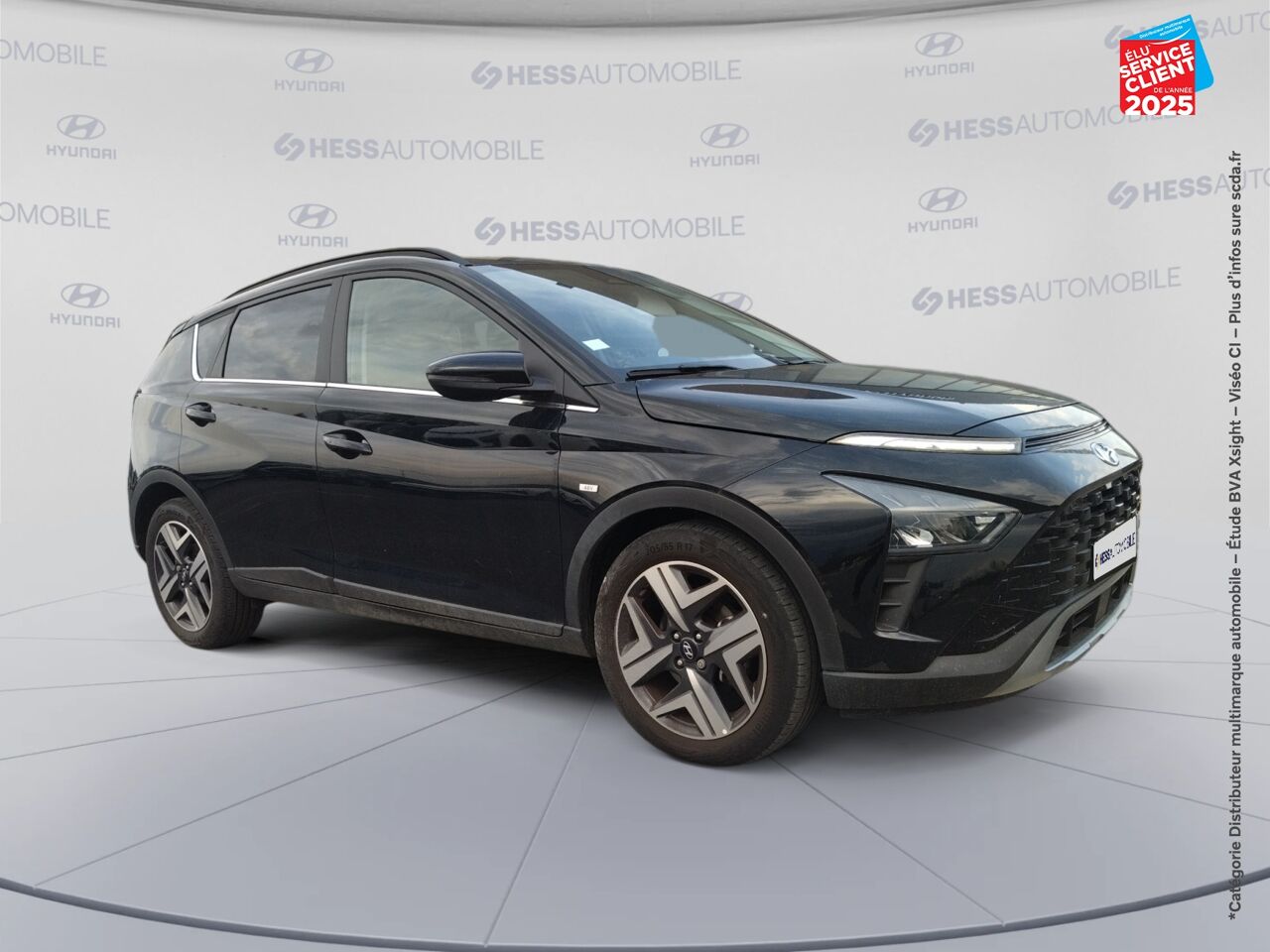 Véhicule d'occasion HYUNDAI BAYON 1.0 T-GDI 100CH HYBRID 48V CREATIVE DCT-7 CAMERA CARPLAY chez Nissan Strasbourg