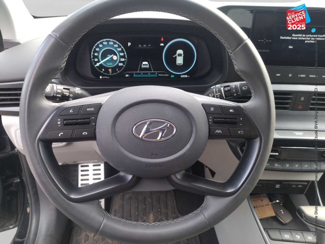 Véhicule d'occasion HYUNDAI BAYON 1.0 T-GDI 100CH HYBRID 48V CREATIVE DCT-7 CAMERA CARPLAY chez Nissan Strasbourg