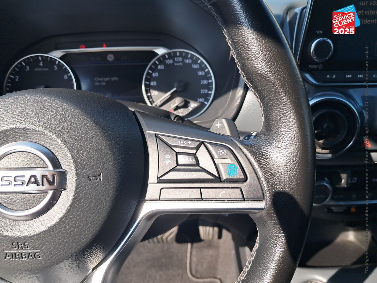 Véhicule d'occasion NISSAN JUKE 1.0 DIG-T 117CH TEKNA DCT chez Nissan Belfort