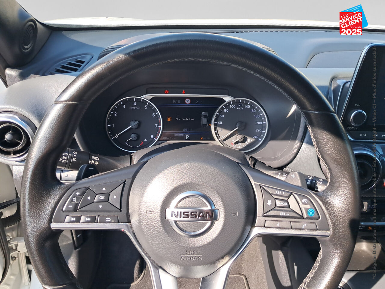 Véhicule d'occasion NISSAN JUKE 1.0 DIG-T 117CH TEKNA DCT chez Nissan Belfort