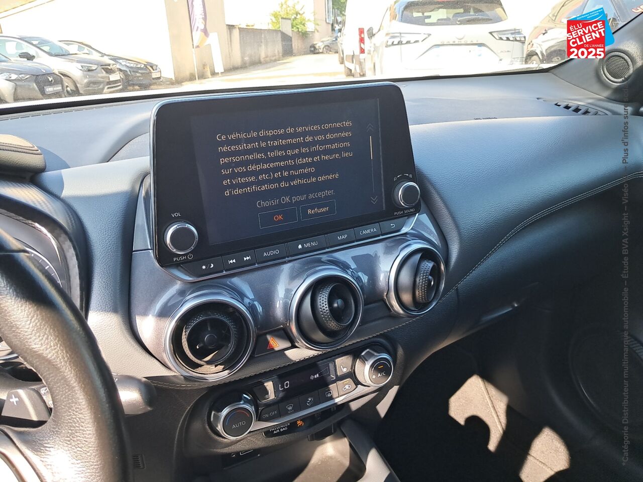 Véhicule d'occasion NISSAN JUKE 1.0 DIG-T 117CH TEKNA DCT chez Nissan Belfort