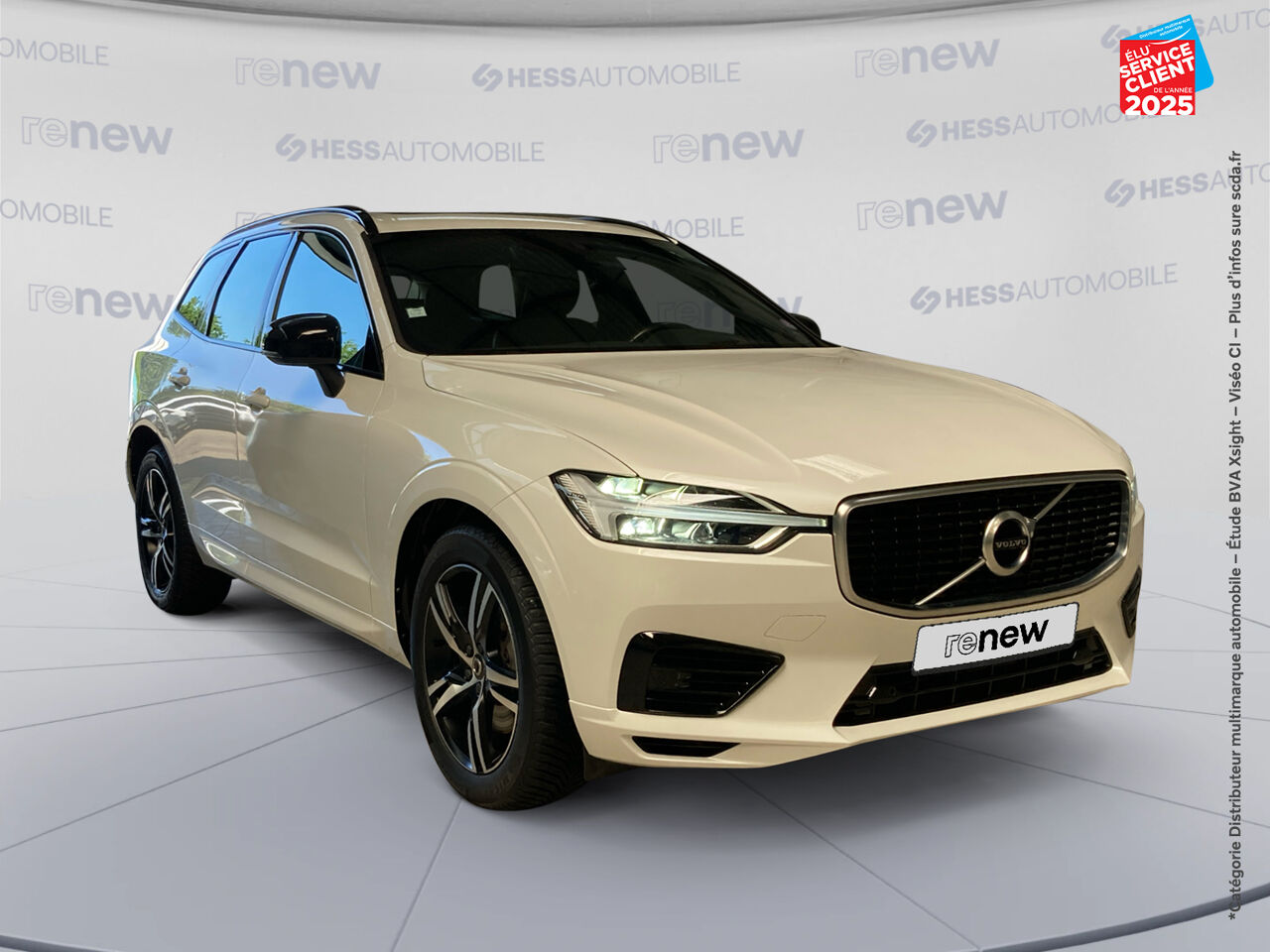 Véhicule d'occasion VOLVO XC60 T8 AWD RECHARGE 303 + 87CH R-DESIGN GEARTRONIC chez HESS Automobile
