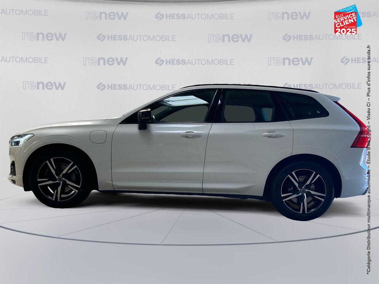 Véhicule d'occasion VOLVO XC60 T8 AWD RECHARGE 303 + 87CH R-DESIGN GEARTRONIC chez HESS Automobile