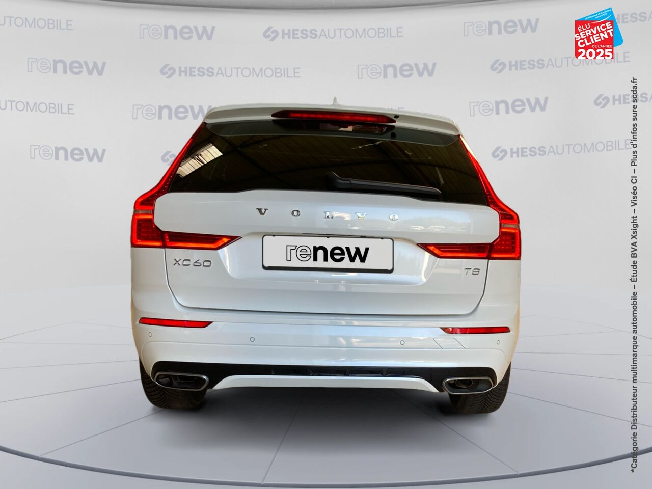 Véhicule d'occasion VOLVO XC60 T8 AWD RECHARGE 303 + 87CH R-DESIGN GEARTRONIC chez HESS Automobile
