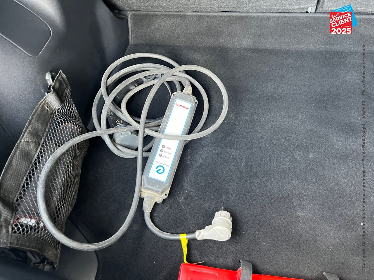 Véhicule d'occasion NISSAN LEAF 150CH 40KWH N-CONNECTA 21 SIEGES CHAUF GPS chez Nissan Strasbourg
