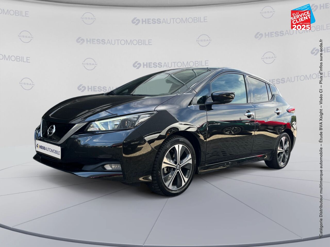 Véhicule d'occasion NISSAN LEAF 150CH 40KWH N-CONNECTA 21 SIEGES CHAUF GPS chez Nissan Strasbourg