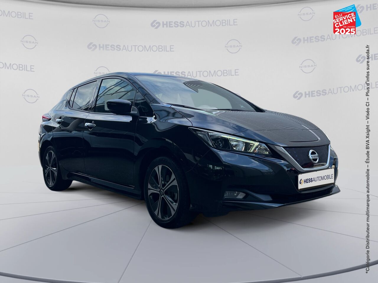 Véhicule d'occasion NISSAN LEAF 150CH 40KWH N-CONNECTA 21 SIEGES CHAUF GPS chez Nissan Strasbourg