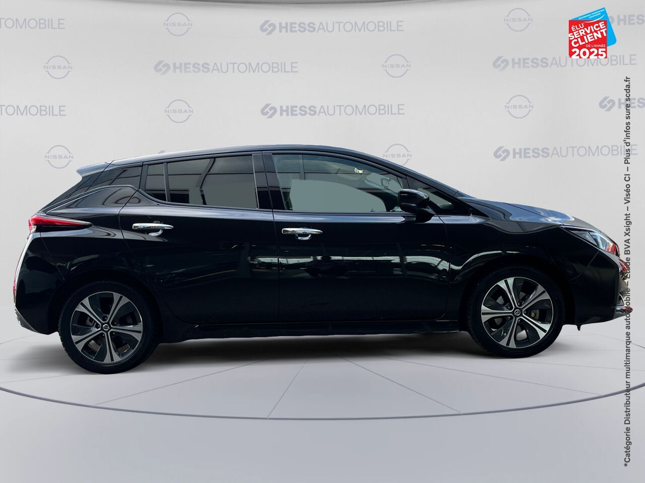 Véhicule d'occasion NISSAN LEAF 150CH 40KWH N-CONNECTA 21 SIEGES CHAUF GPS chez Nissan Strasbourg