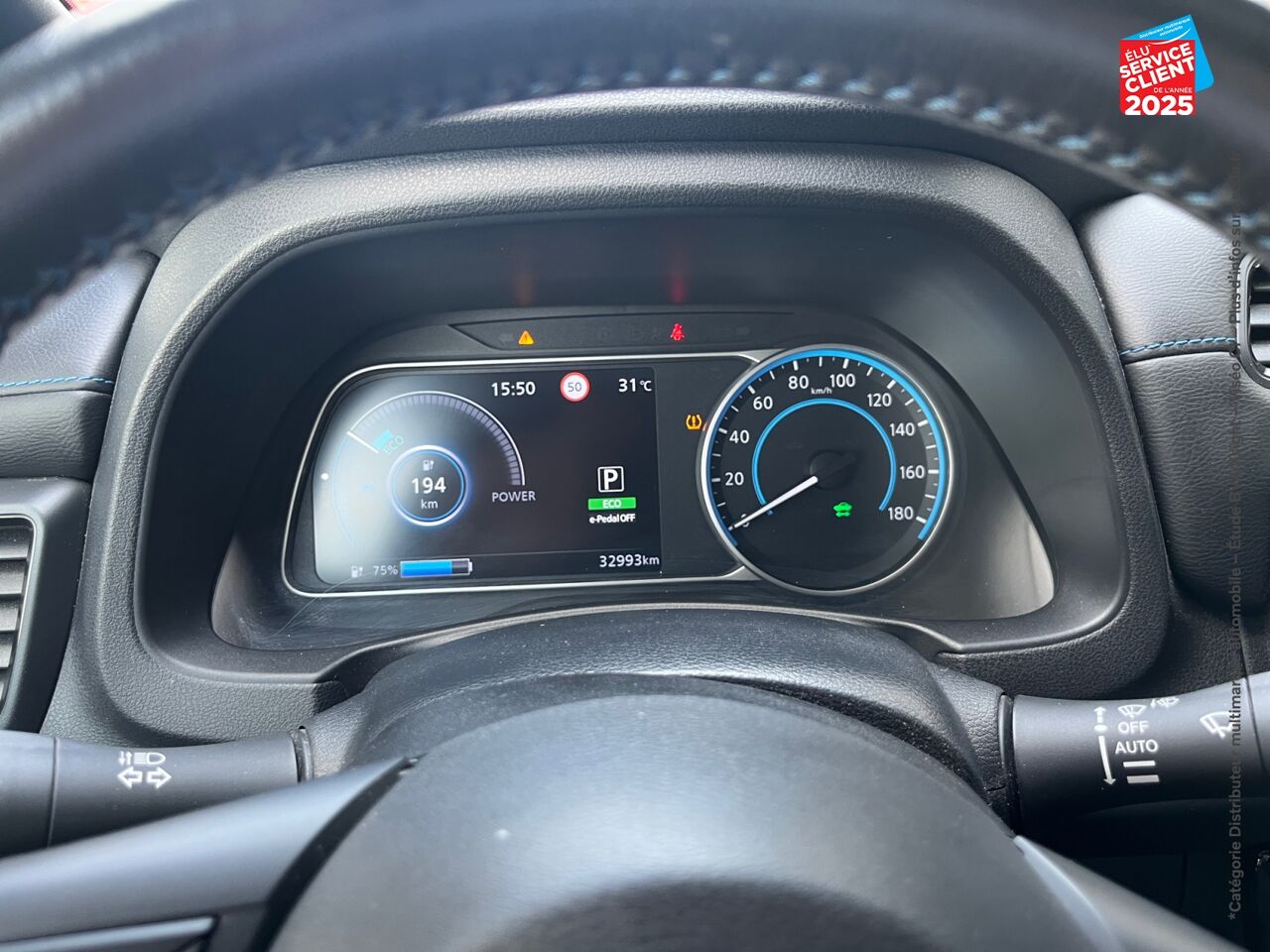 Véhicule d'occasion NISSAN LEAF 150CH 40KWH N-CONNECTA 21 SIEGES CHAUF GPS chez Nissan Strasbourg