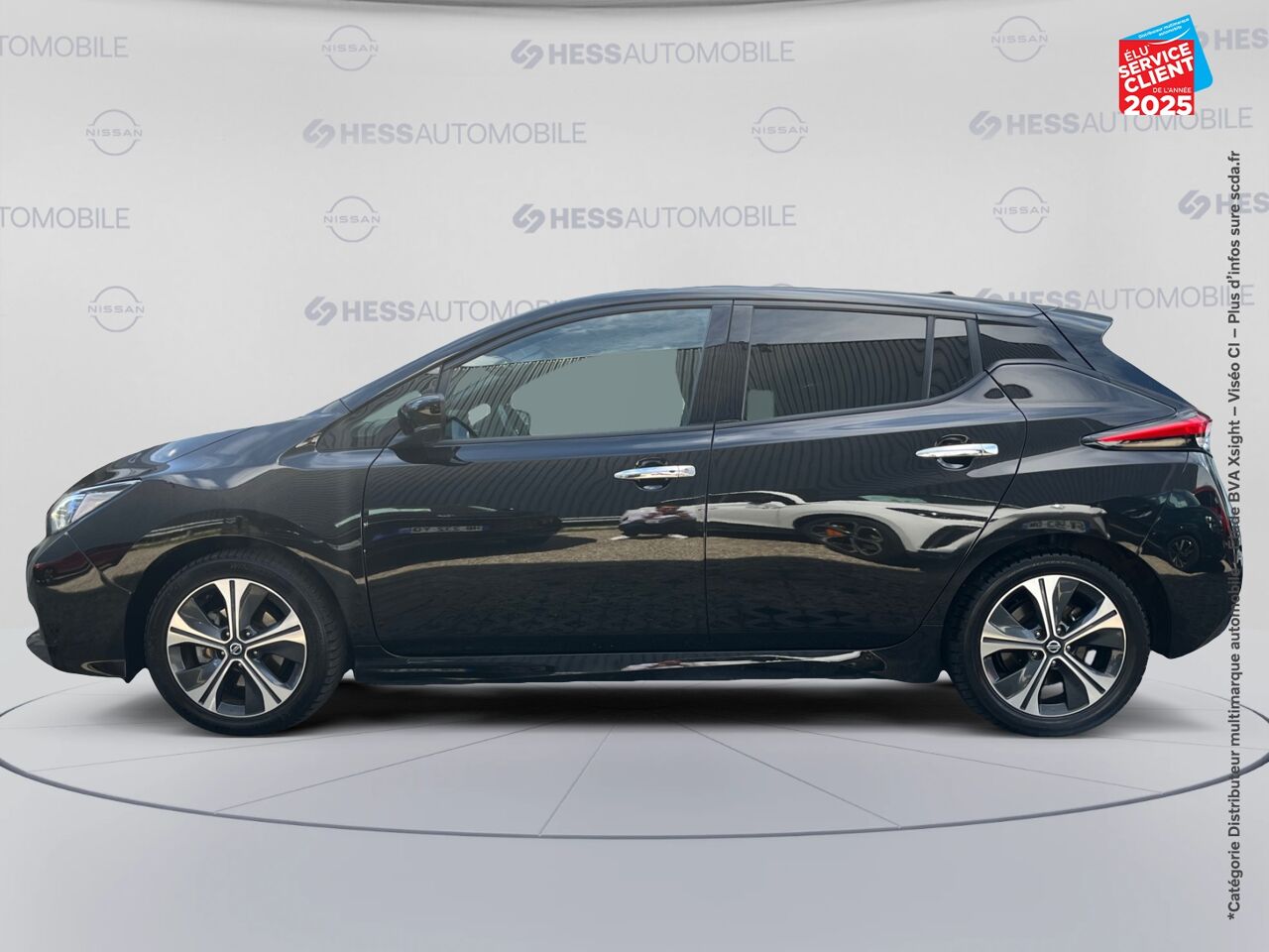 Véhicule d'occasion NISSAN LEAF 150CH 40KWH N-CONNECTA 21 SIEGES CHAUF GPS chez Nissan Strasbourg
