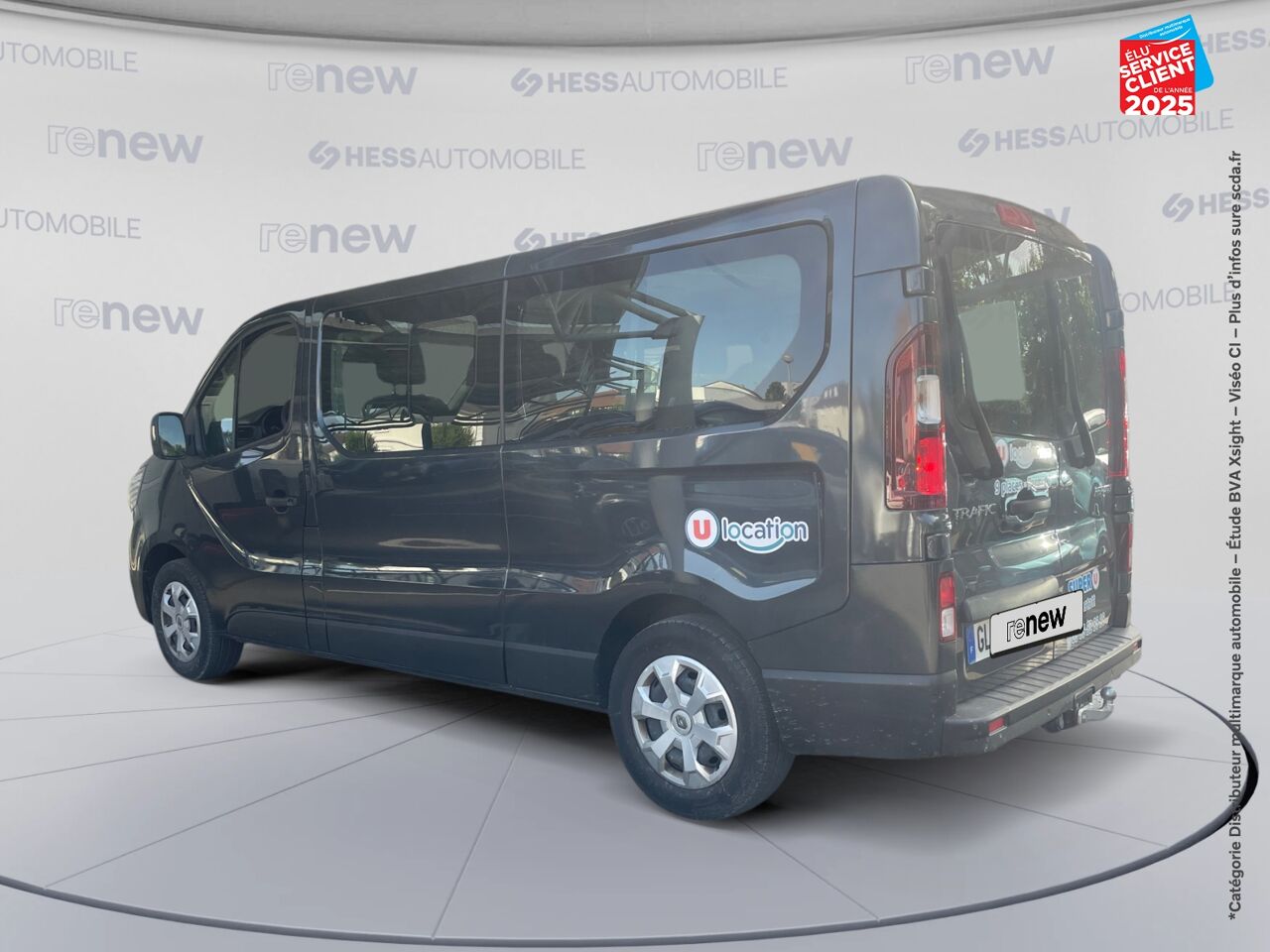 Véhicule d'occasion RENAULT TRAFIC COMBI L2 2.0 BLUE DCI 150CH SS ZEN 8 PLACES ATTELAGE chez Nissan Beaune