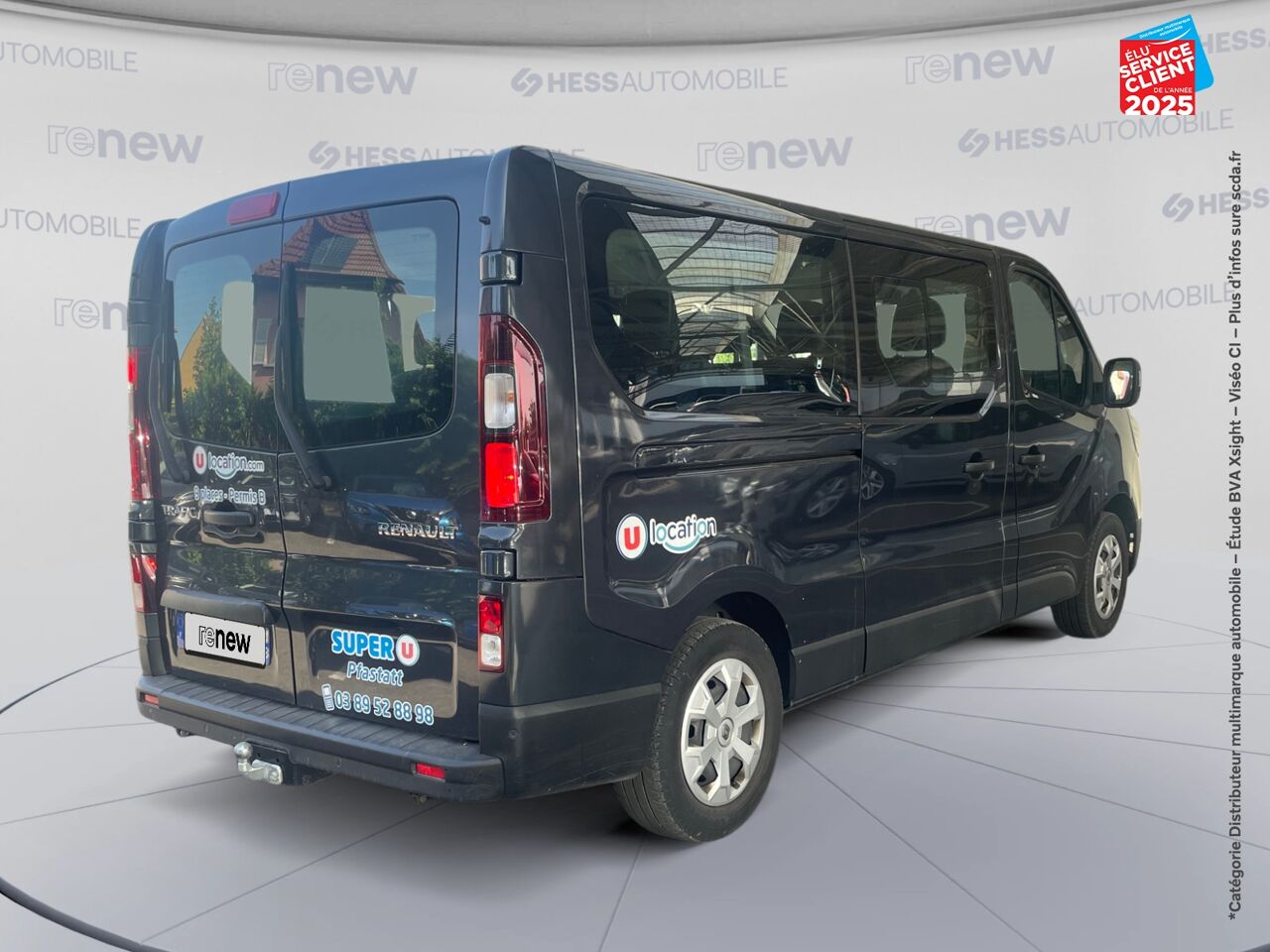 Véhicule d'occasion RENAULT TRAFIC COMBI L2 2.0 BLUE DCI 150CH SS ZEN 8 PLACES ATTELAGE chez Nissan Beaune