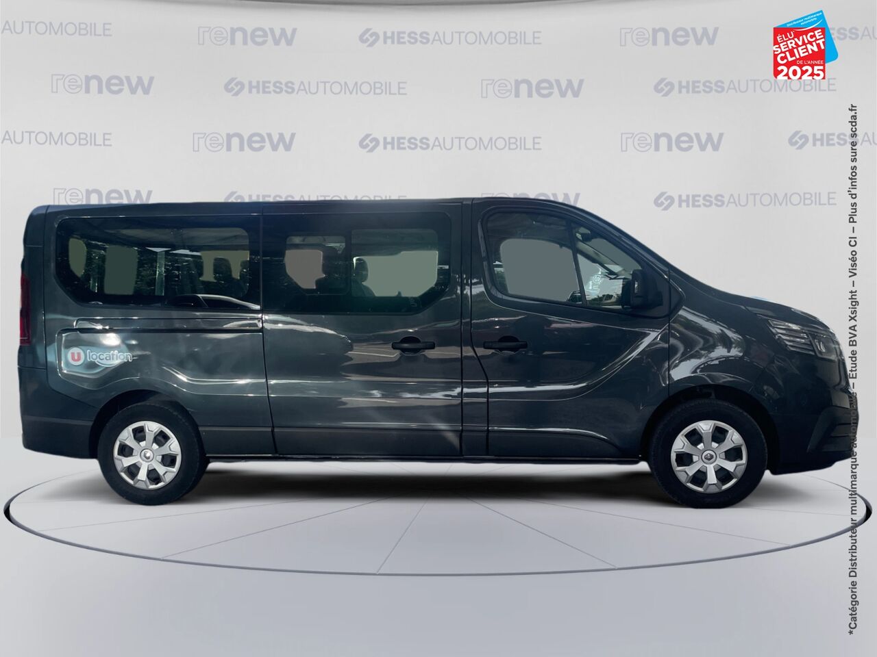 Véhicule d'occasion RENAULT TRAFIC COMBI L2 2.0 BLUE DCI 150CH SS ZEN 8 PLACES ATTELAGE chez Nissan Beaune