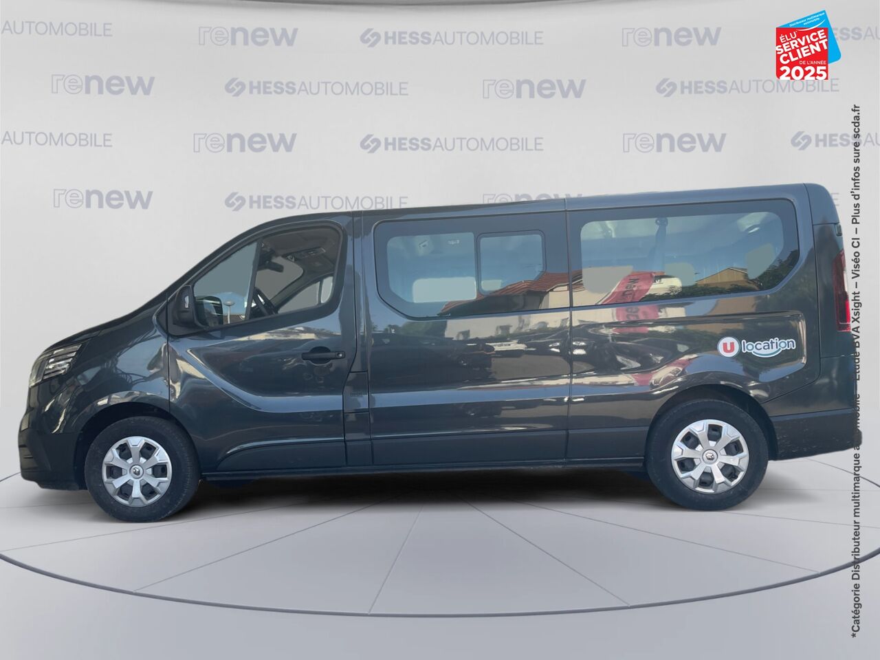 Véhicule d'occasion RENAULT TRAFIC COMBI L2 2.0 BLUE DCI 150CH SS ZEN 8 PLACES ATTELAGE chez Nissan Beaune
