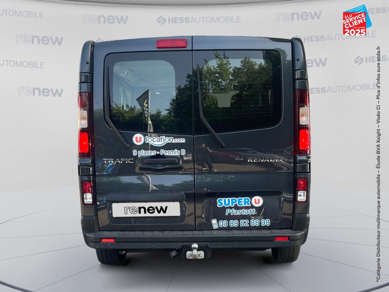 Véhicule d'occasion RENAULT TRAFIC COMBI L2 2.0 BLUE DCI 150CH SS ZEN 8 PLACES ATTELAGE chez Nissan Beaune