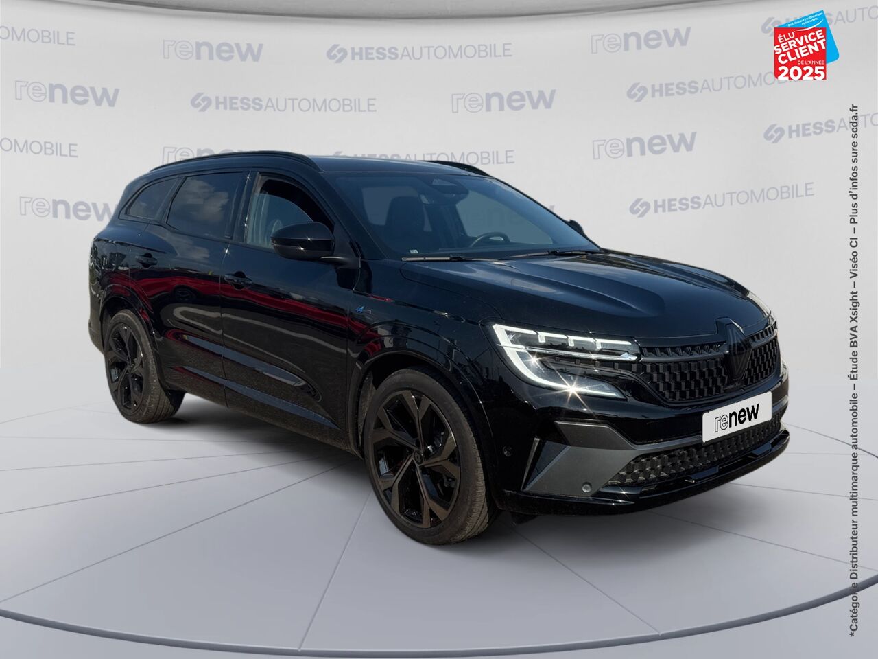 Véhicule d'occasion RENAULT ESPACE 1.2 E-TECH FULL HYBRID 200CH ESPRIT ALPINE 7 PLACES - 24 chez Hyundai Strasbourg