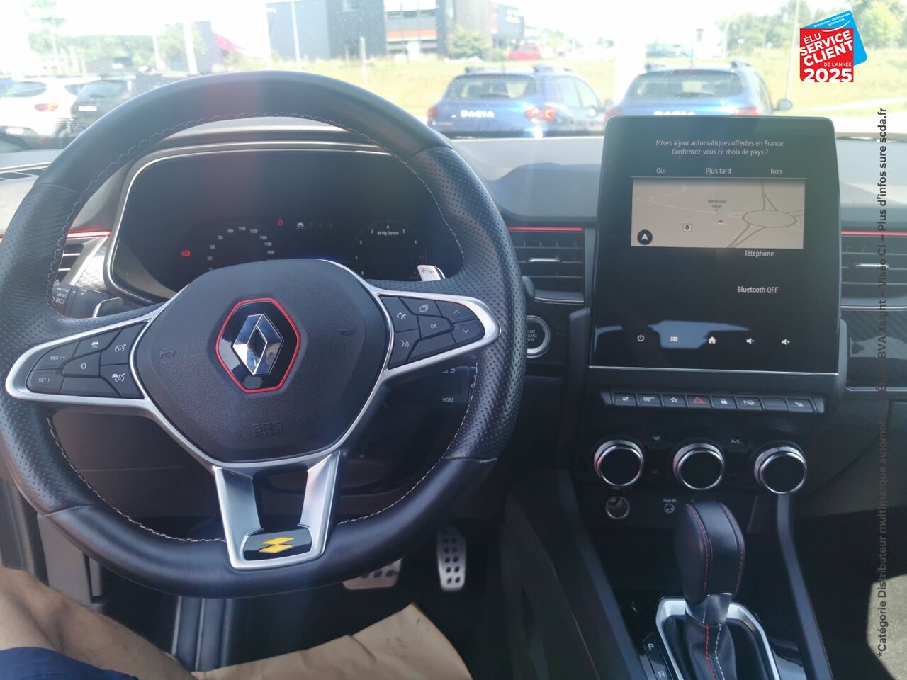 Véhicule d'occasion RENAULT ARKANA 1.3 TCE MILD HYBRID 140CH RS LINE EDC -22 chez Renault Colmar