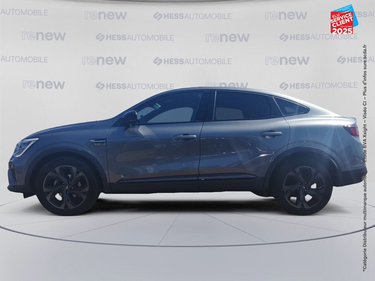 Véhicule d'occasion RENAULT ARKANA 1.3 TCE MILD HYBRID 140CH RS LINE EDC -22 chez Renault Colmar