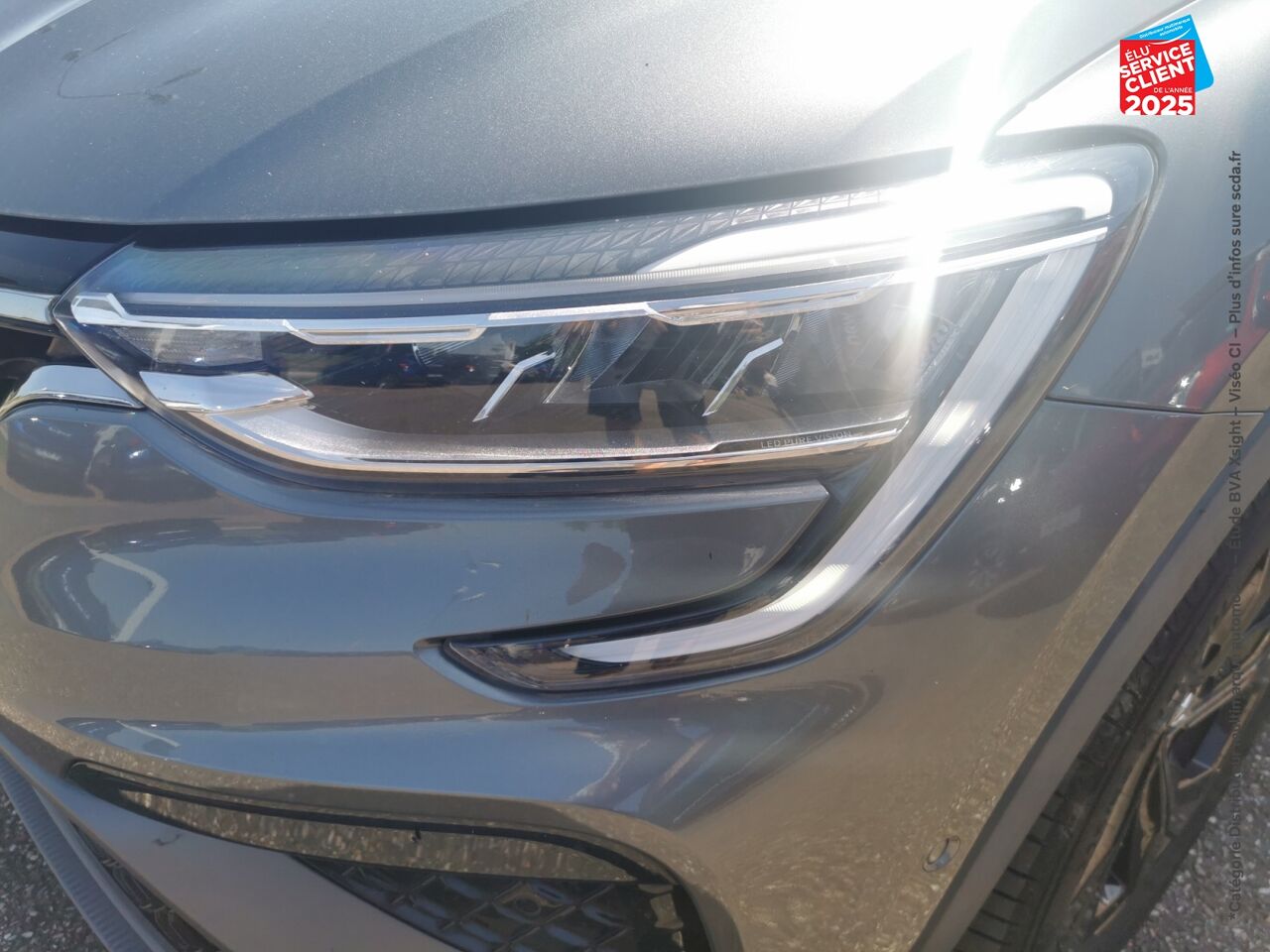 Véhicule d'occasion RENAULT ARKANA 1.3 TCE MILD HYBRID 140CH RS LINE EDC -22 chez Renault Colmar