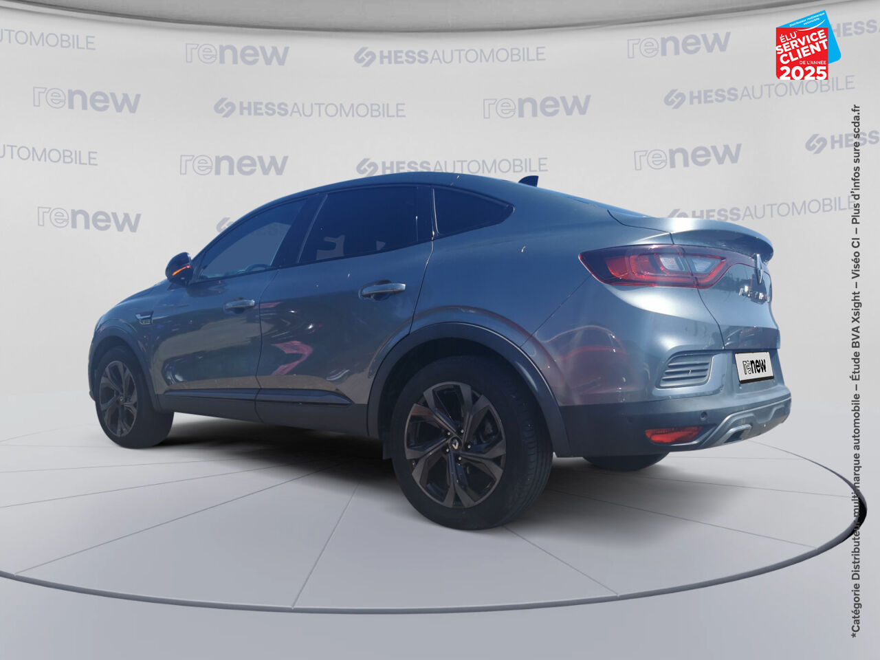Véhicule d'occasion RENAULT ARKANA 1.3 TCE MILD HYBRID 140CH RS LINE EDC -22 chez Renault Colmar