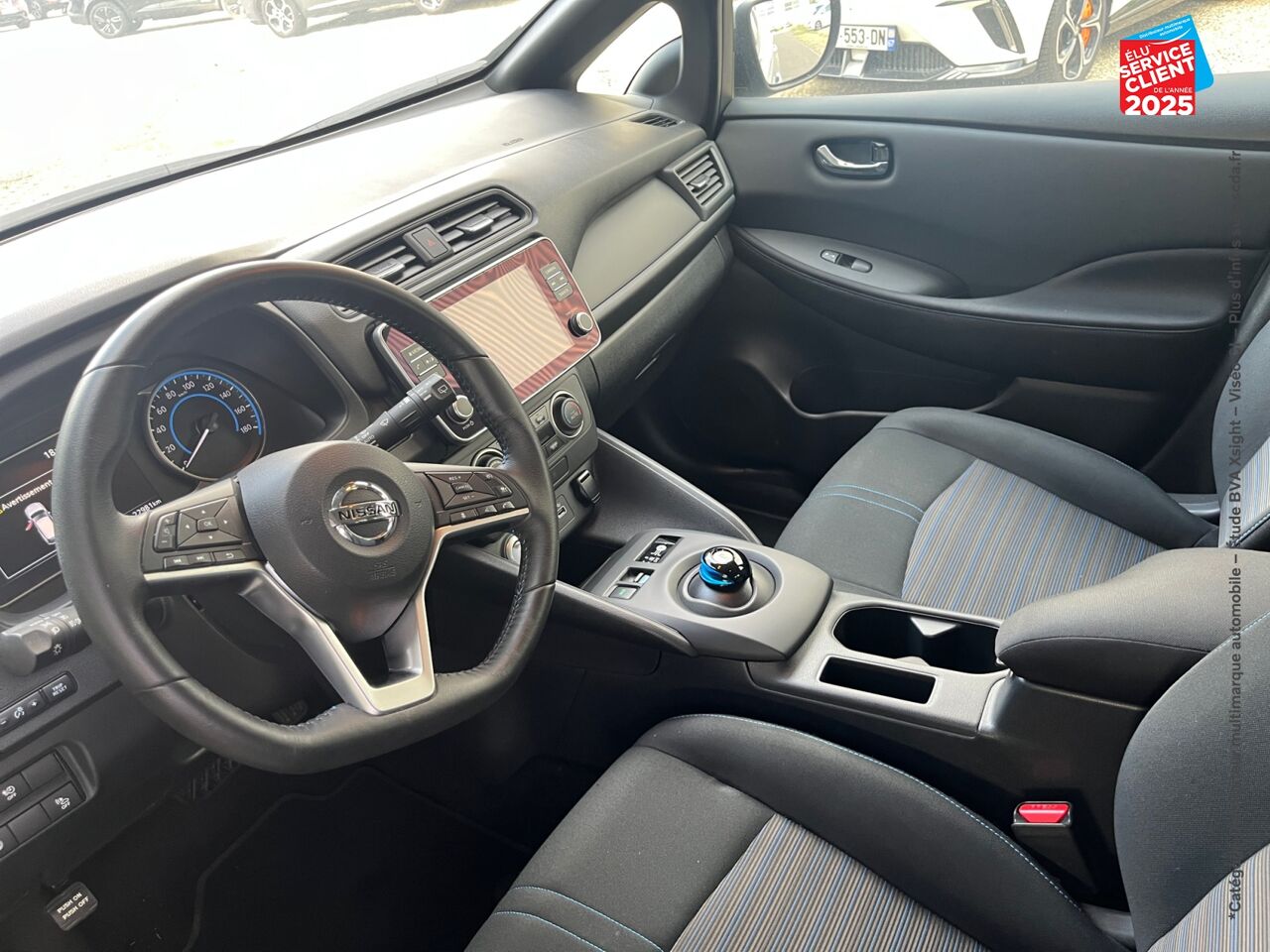Véhicule d'occasion NISSAN LEAF 150CH 40KWH ACENTA 21 chez HESS Automobile