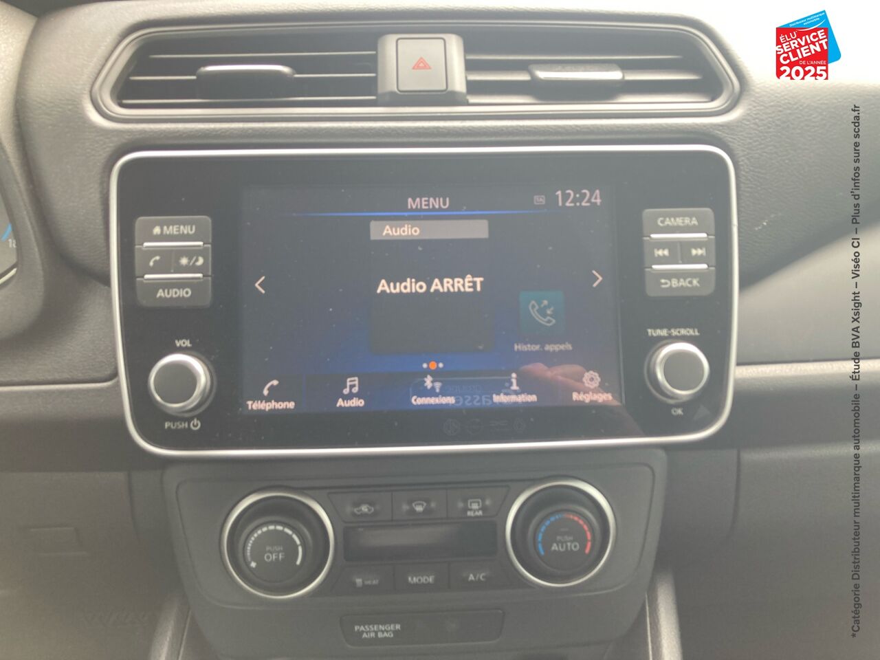 Véhicule d'occasion NISSAN LEAF 150CH 40KWH ACENTA 21.5 chez Nissan Strasbourg