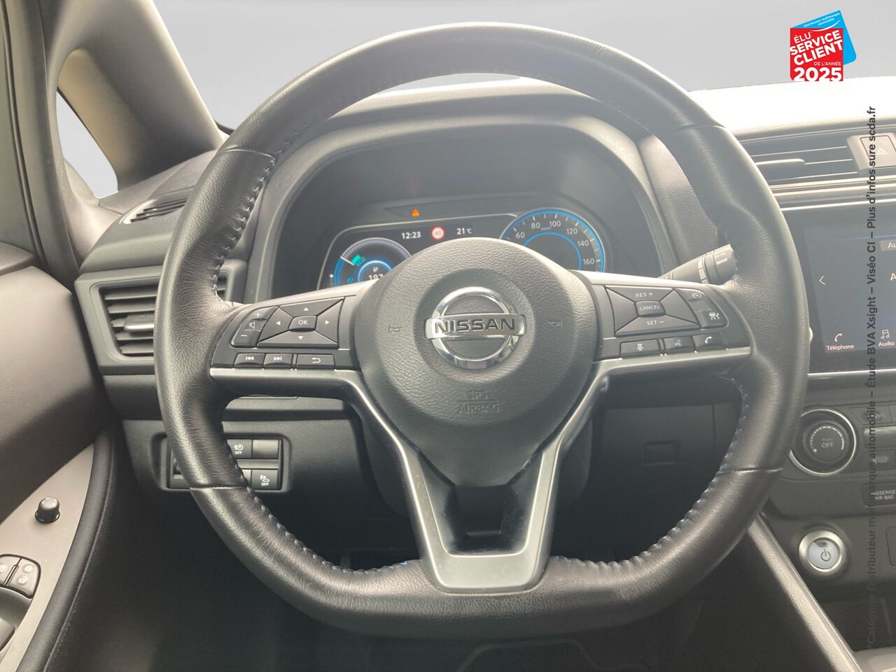 Véhicule d'occasion NISSAN LEAF 150CH 40KWH ACENTA 21.5 chez Nissan Strasbourg
