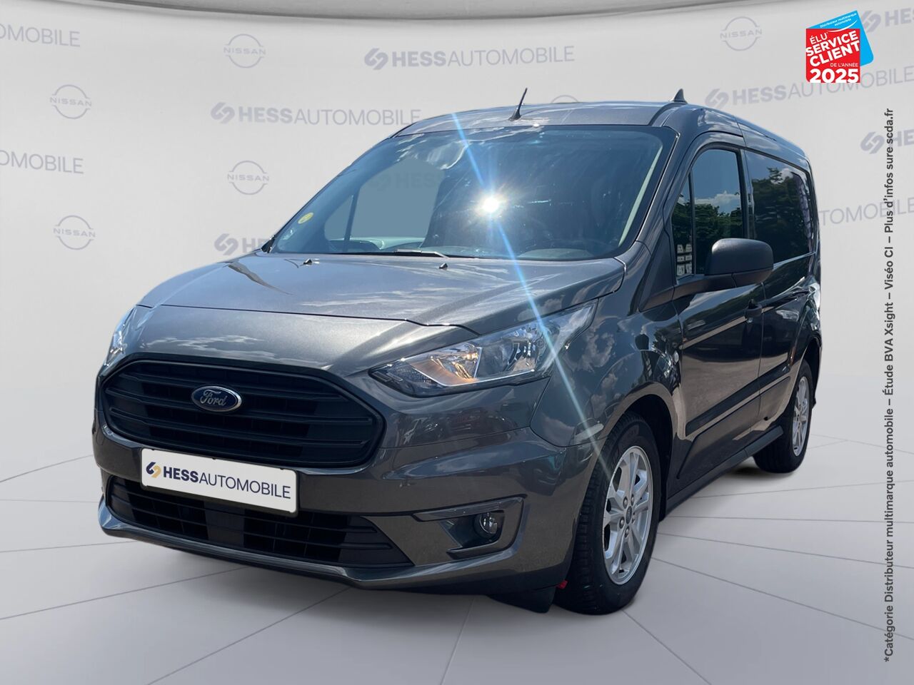 Véhicule d'occasion FORD TRANSIT CONNECT L1 1.5 ECOBLUE 100CH TREND BVA GPS CAMERA chez Nissan Thionville