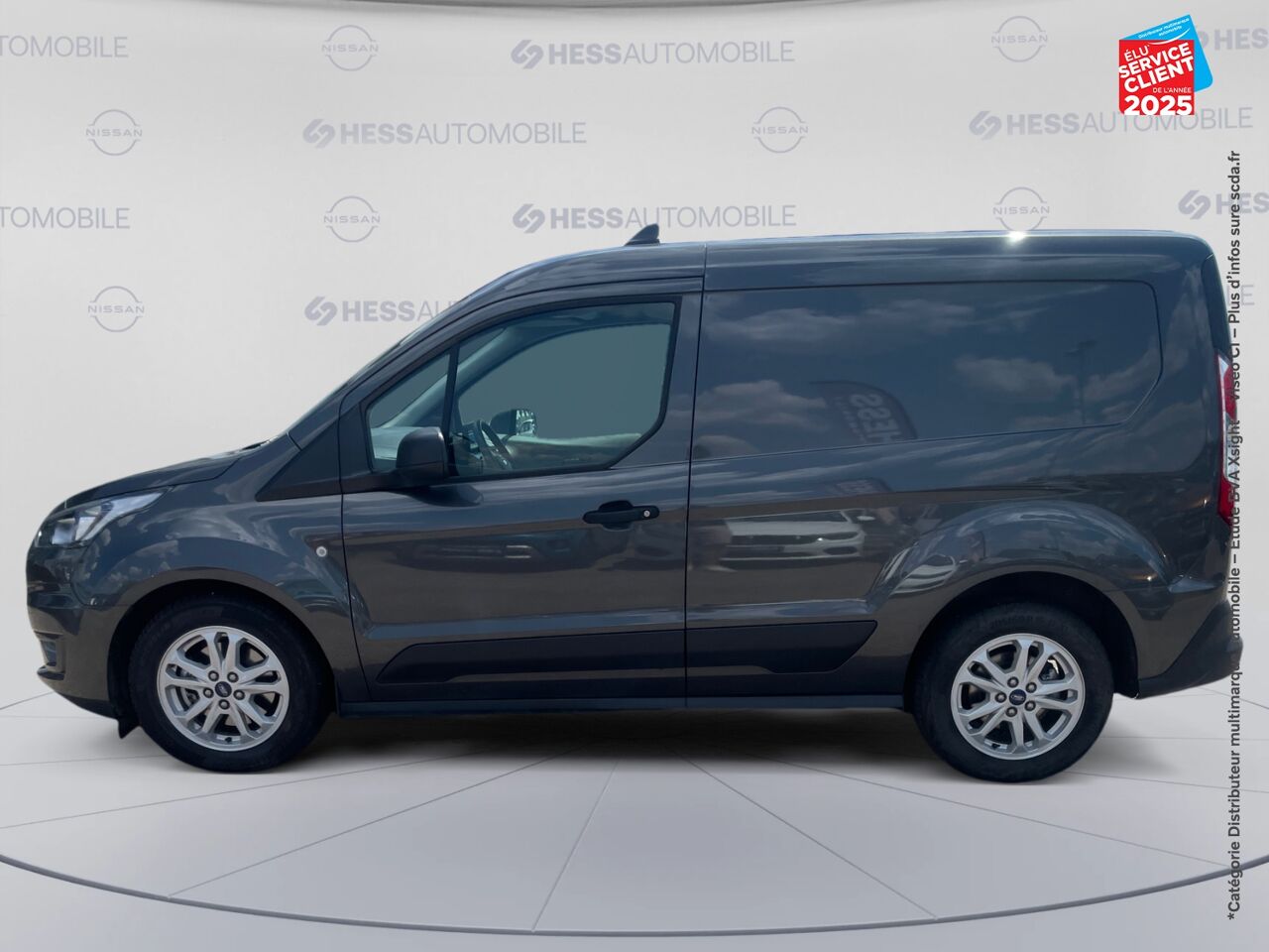 Véhicule d'occasion FORD TRANSIT CONNECT L1 1.5 ECOBLUE 100CH TREND BVA GPS CAMERA chez Nissan Thionville