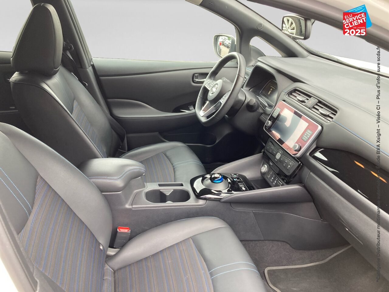 Véhicule d'occasion NISSAN LEAF 150CH 40KWH N-CONNECTA 21 SIEGES CHAUF GPS chez Nissan Beaune