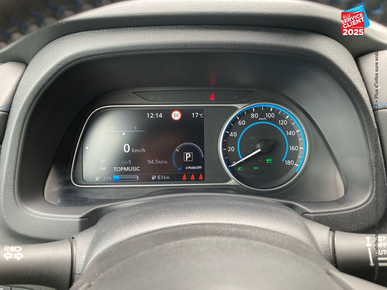 Véhicule d'occasion NISSAN LEAF 150CH 40KWH N-CONNECTA 21 SIEGES CHAUF GPS chez Nissan Beaune