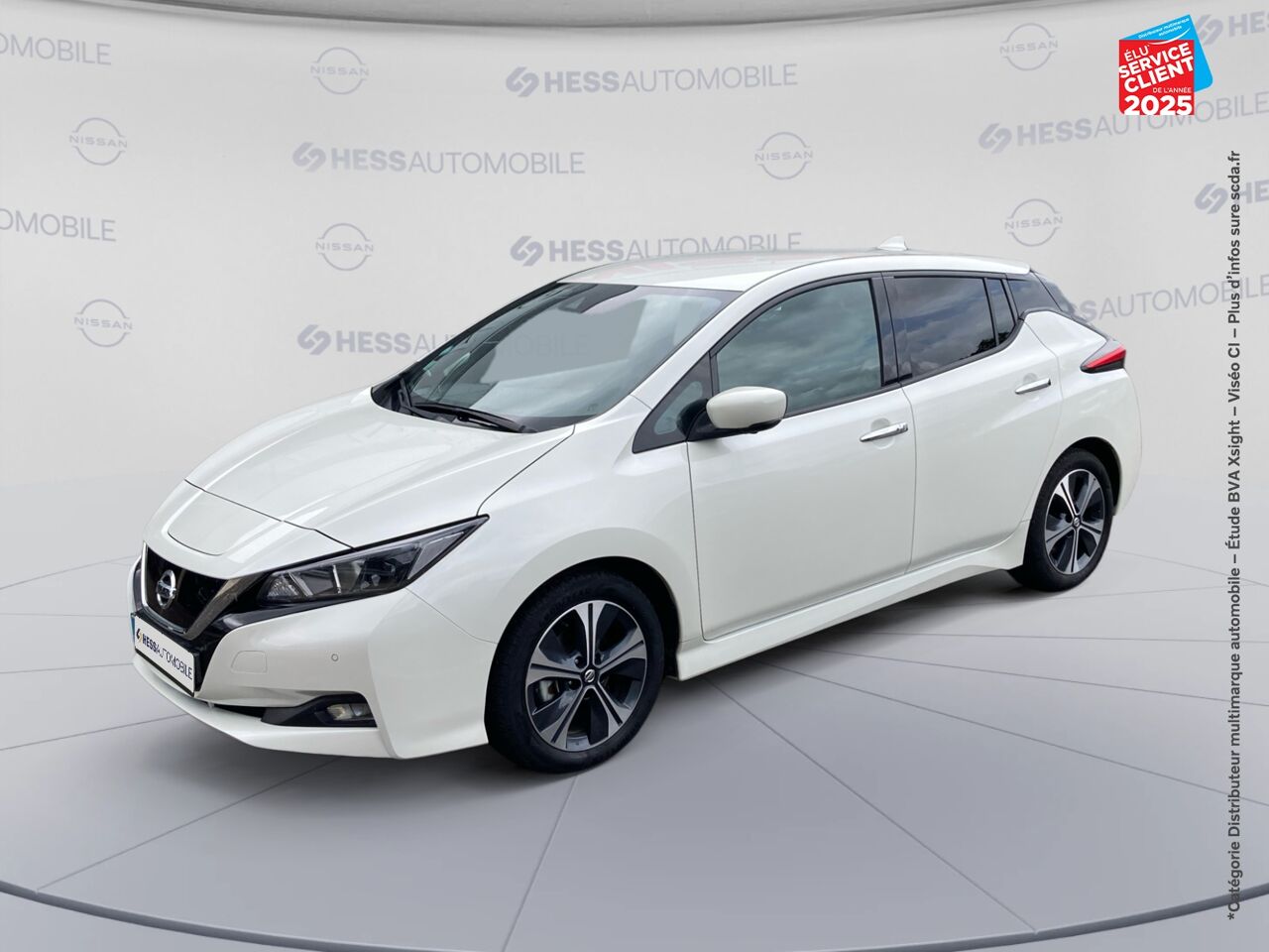 Véhicule d'occasion NISSAN LEAF 150CH 40KWH N-CONNECTA 21 SIEGES CHAUF GPS chez Nissan Beaune