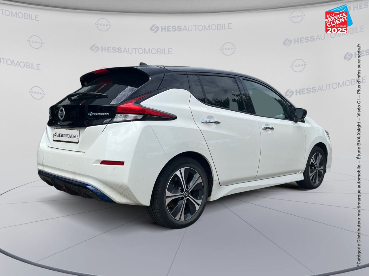 Véhicule d'occasion NISSAN LEAF 150CH 40KWH N-CONNECTA 21 SIEGES CHAUF GPS chez Nissan Strasbourg