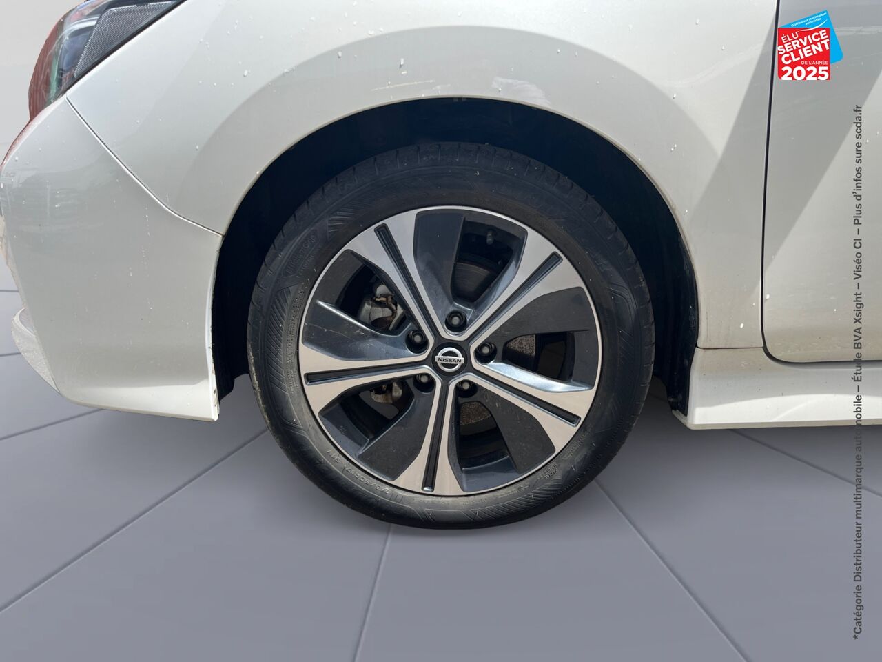 Véhicule d'occasion NISSAN LEAF 150CH 40KWH N-CONNECTA 21 SIEGES CHAUF GPS chez Nissan Strasbourg