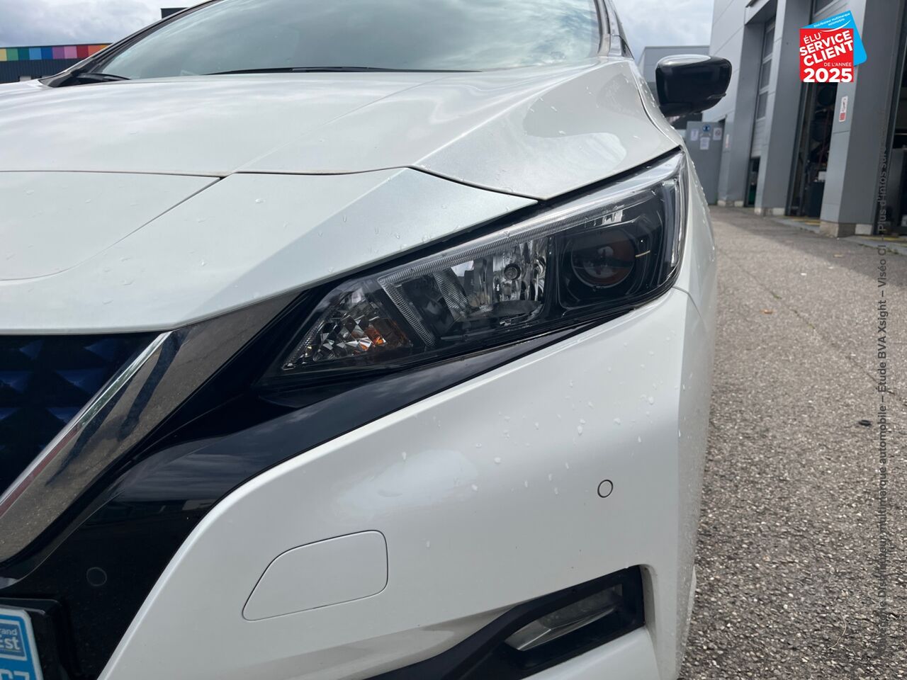 Véhicule d'occasion NISSAN LEAF 150CH 40KWH N-CONNECTA 21 SIEGES CHAUF GPS chez Nissan Strasbourg