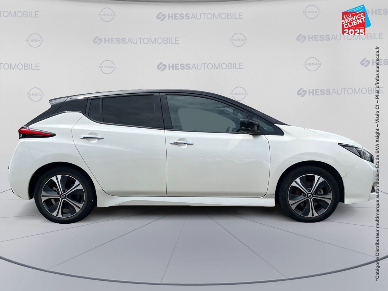 Véhicule d'occasion NISSAN LEAF 150CH 40KWH N-CONNECTA 21 SIEGES CHAUF GPS chez Nissan Strasbourg
