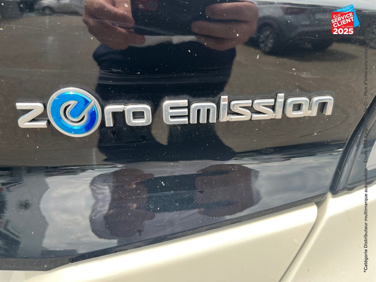 Véhicule d'occasion NISSAN LEAF 150CH 40KWH N-CONNECTA 21 SIEGES CHAUF GPS chez Nissan Strasbourg