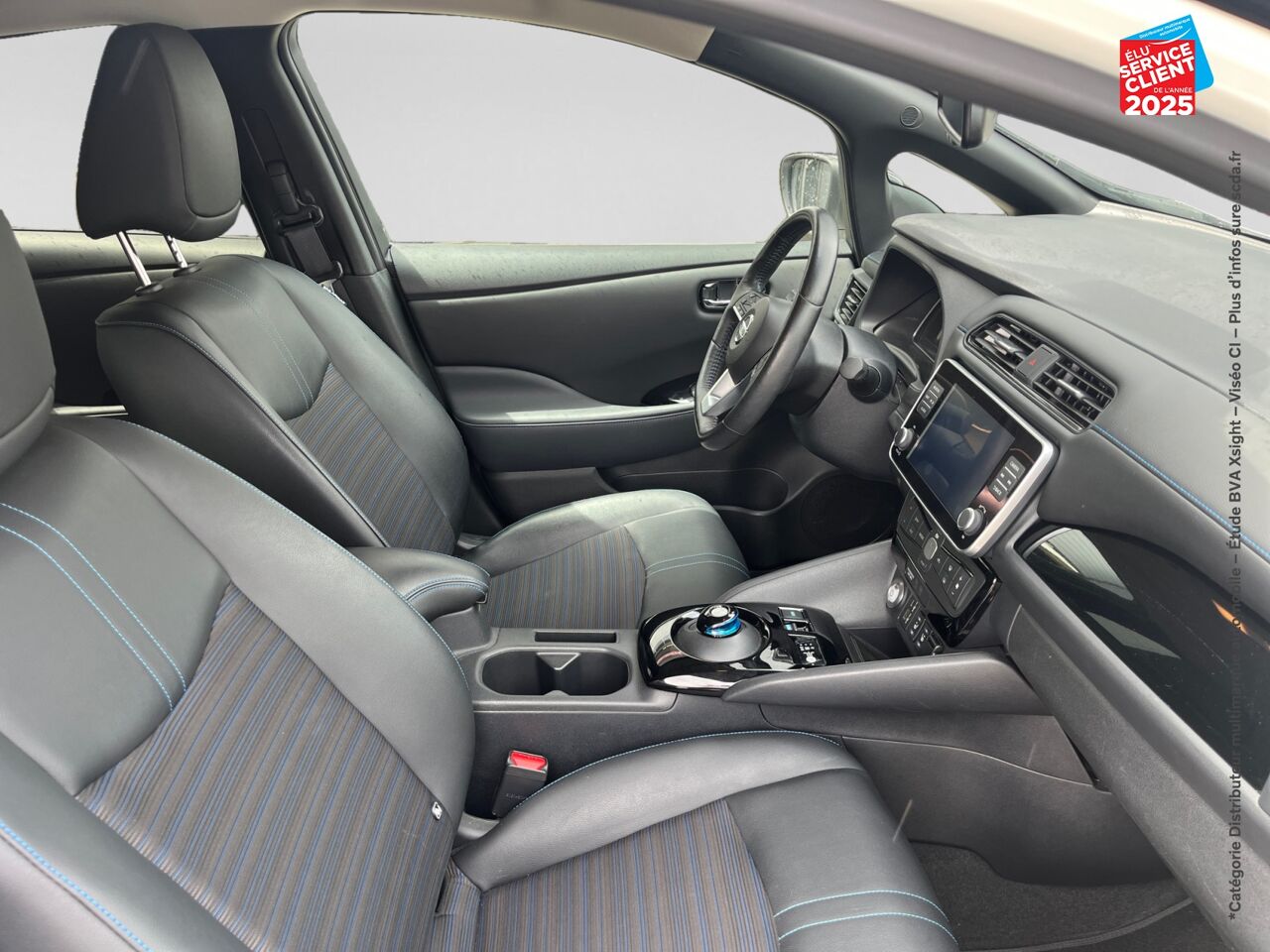 Véhicule d'occasion NISSAN LEAF 150CH 40KWH N-CONNECTA 21 SIEGES CHAUF GPS chez Nissan Strasbourg