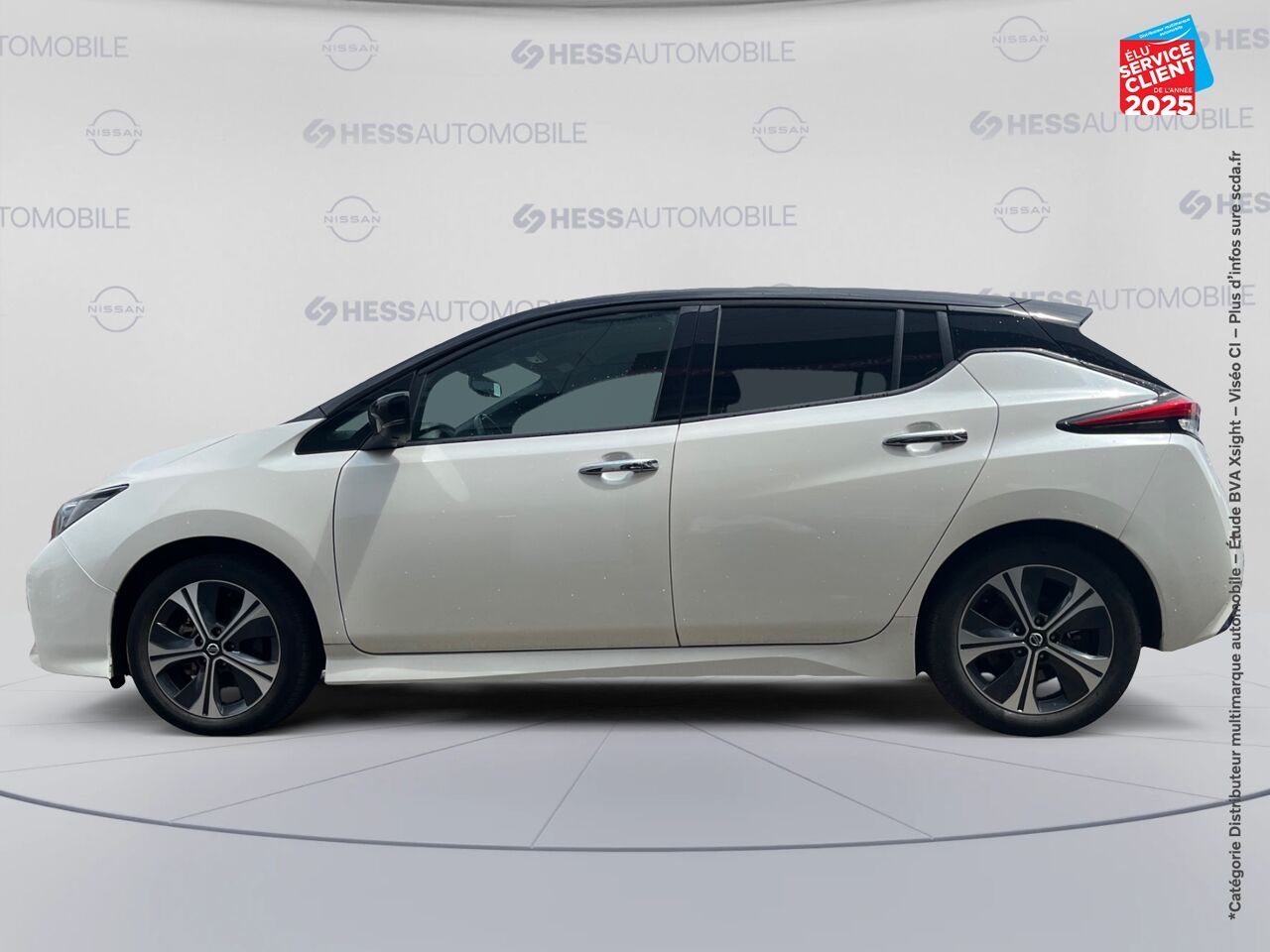 Véhicule d'occasion NISSAN LEAF 150CH 40KWH N-CONNECTA 21 SIEGES CHAUF GPS chez Nissan Strasbourg