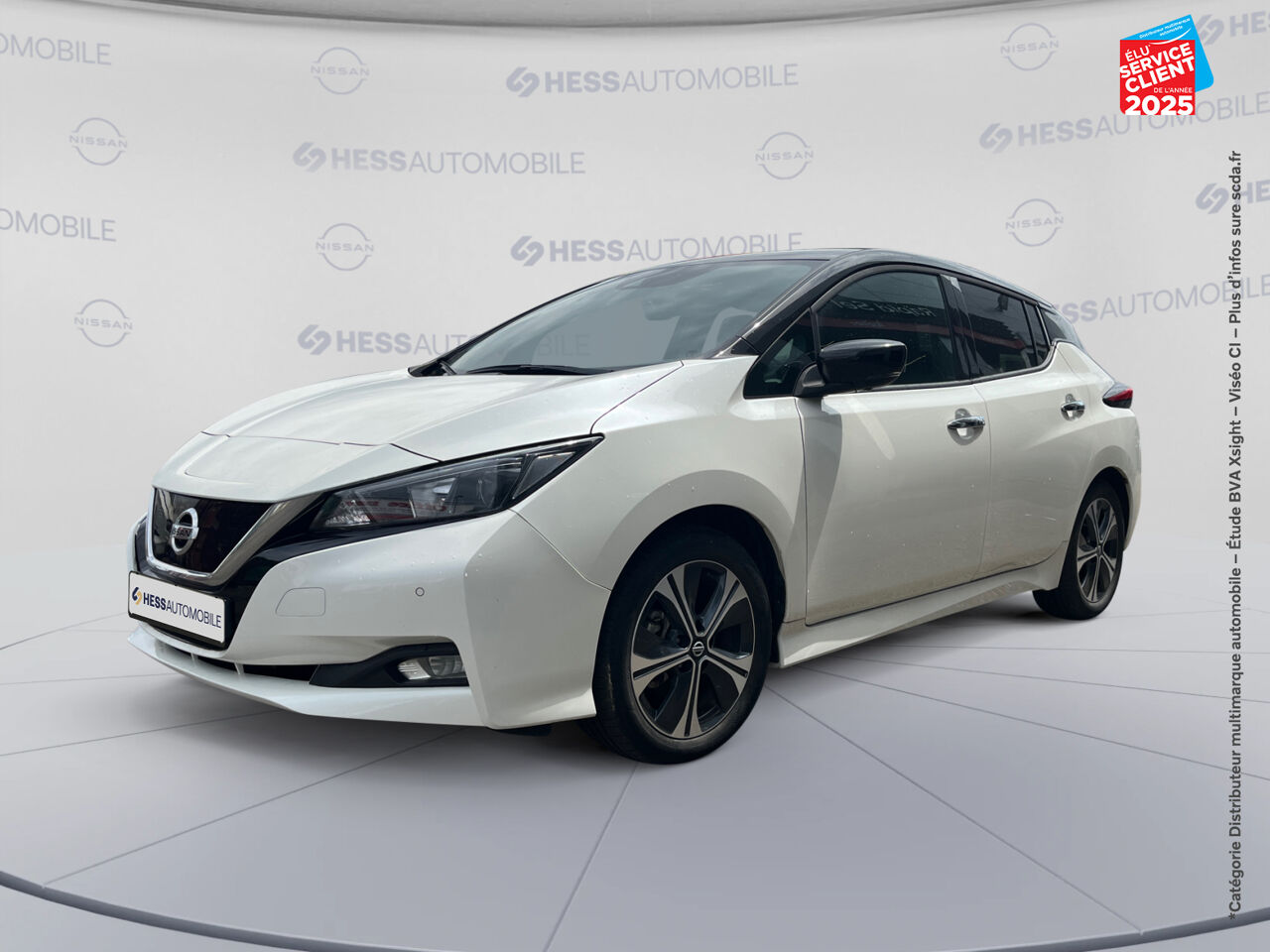 Véhicule d'occasion NISSAN LEAF 150CH 40KWH N-CONNECTA 21 SIEGES CHAUF GPS chez Nissan Strasbourg