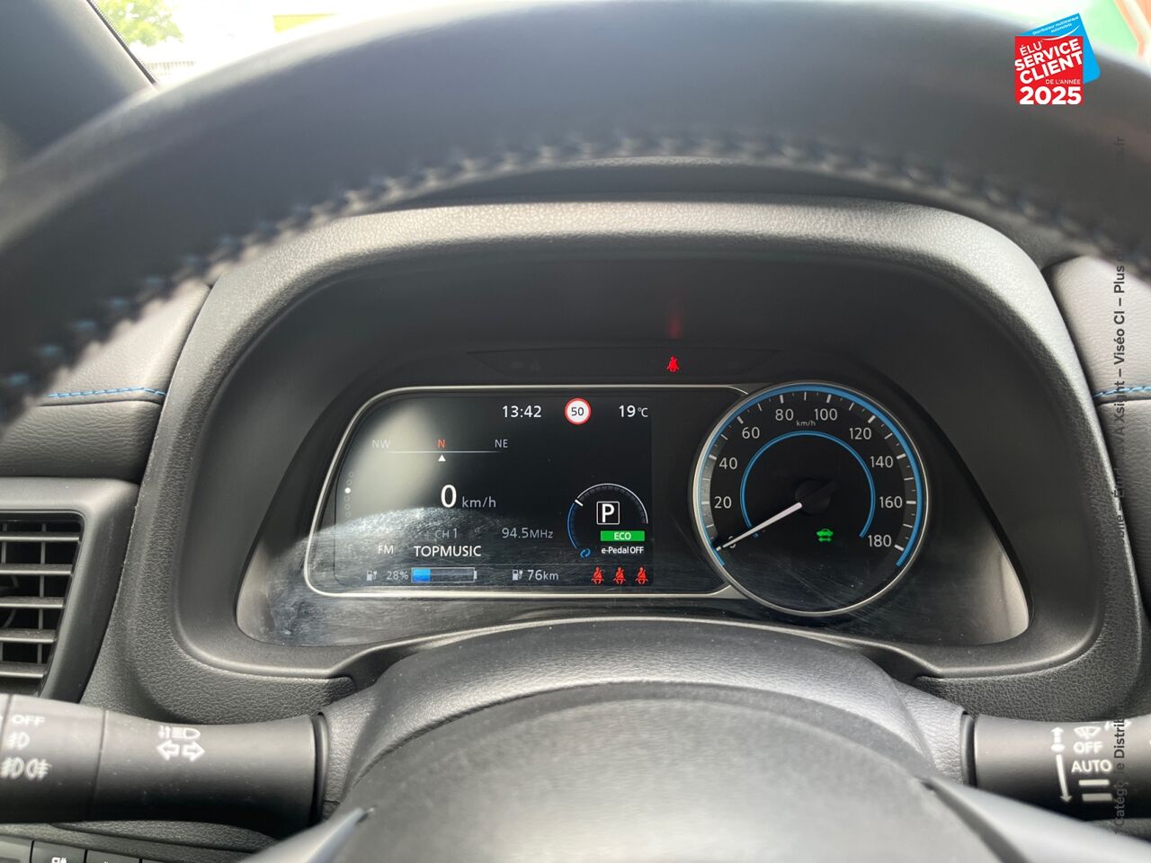 Véhicule d'occasion NISSAN LEAF 150CH 40KWH N-CONNECTA 21 SIEGES CHAUF GPS chez Nissan Strasbourg