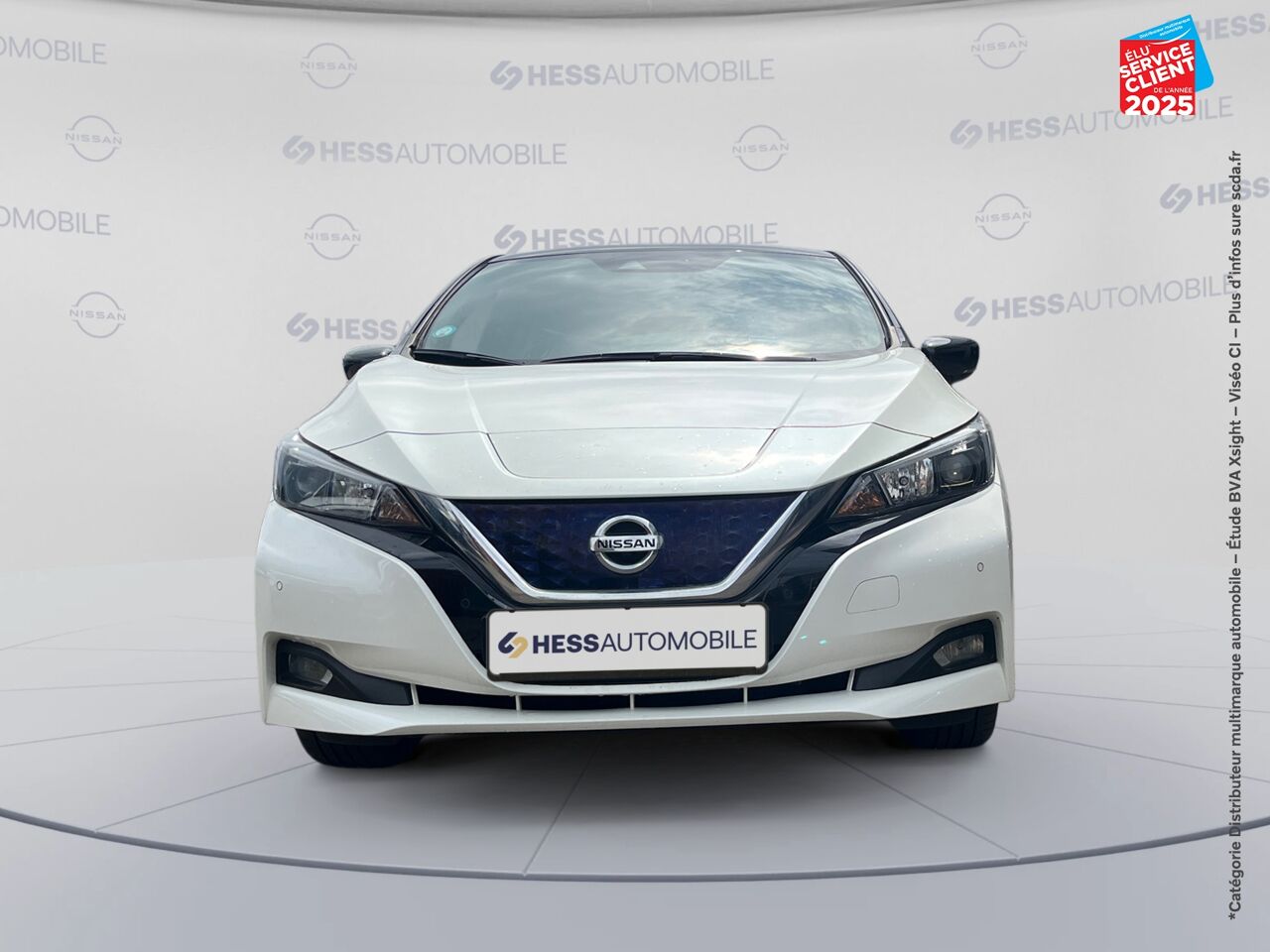 Véhicule d'occasion NISSAN LEAF 150CH 40KWH N-CONNECTA 21 SIEGES CHAUF GPS chez Nissan Strasbourg